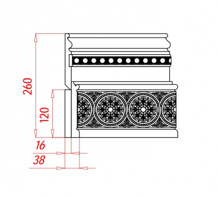 LCD-BA012 чертеж